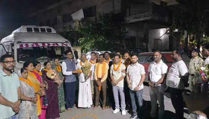 सोमनाथ स्वाभिमान यात्रा के लिए रायगढ़ से 17 श्रद्धालु रवाना, वित्त मंत्री ओ.पी. चौधरी ने दी शुभकामनाएं